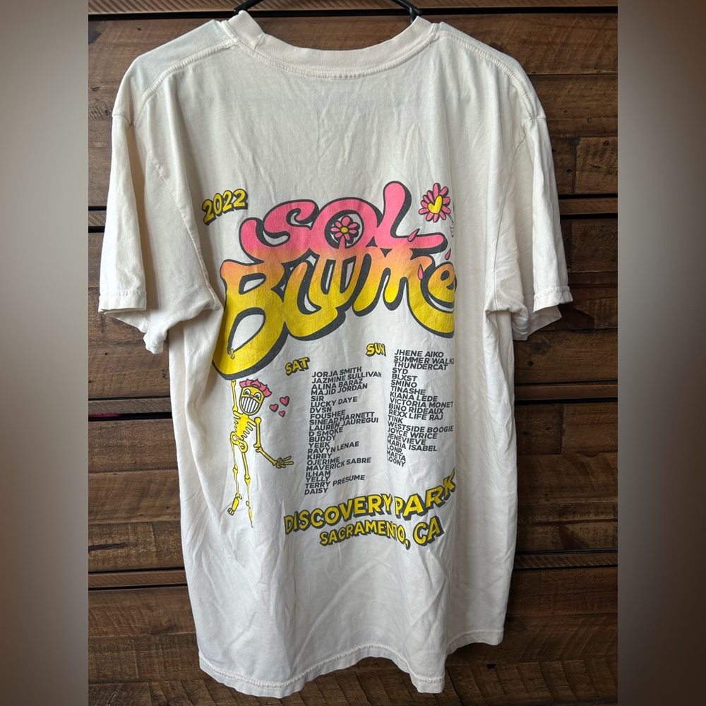 Sol Blume 2022 Festival TShirt Large Unisex